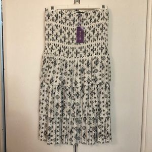 Lanscana strapless dress. Size 8